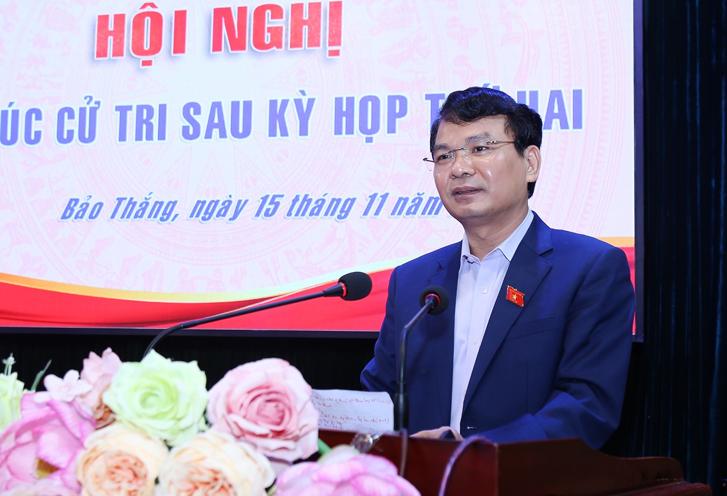 Đồng chí Trần Cẩm Tú, Ủy viên Bộ Chính trị, Bí thư Trung ương Đảng, Chủ nhiệm Ủy ban Kiểm tra Trung ương tiếp xúc cử tri huyện Bảo Thắng ảnh 7