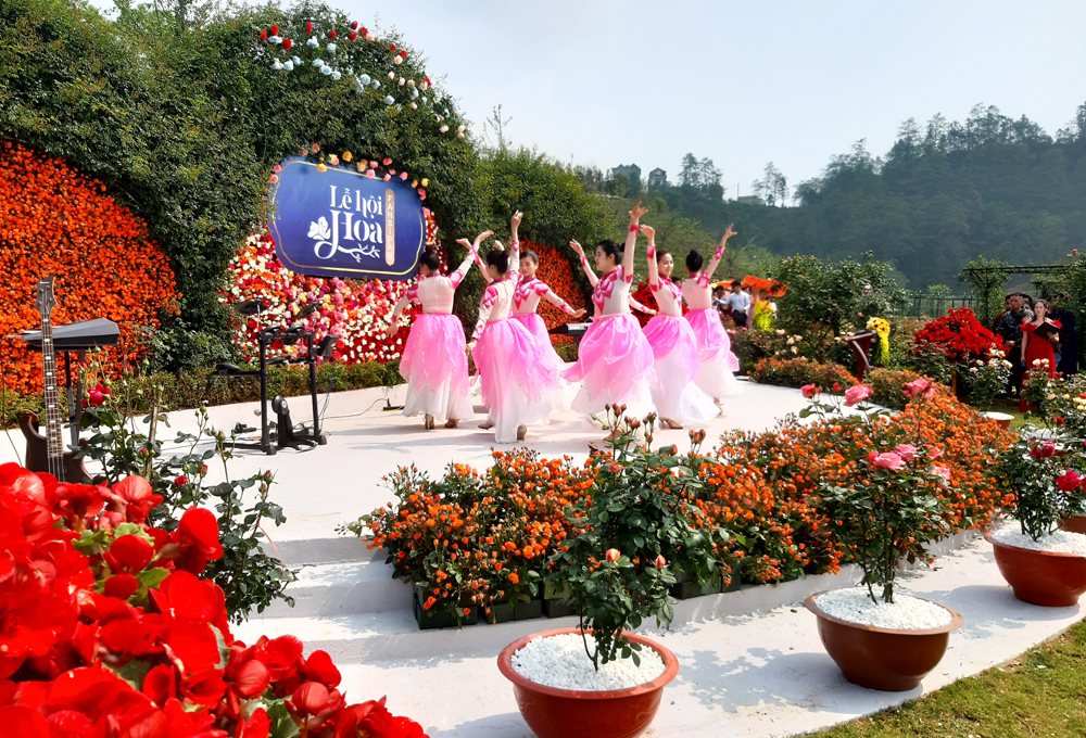 Khai mạc lễ hội “Đến Sa Pa bay giữa mùa hoa” ảnh 1