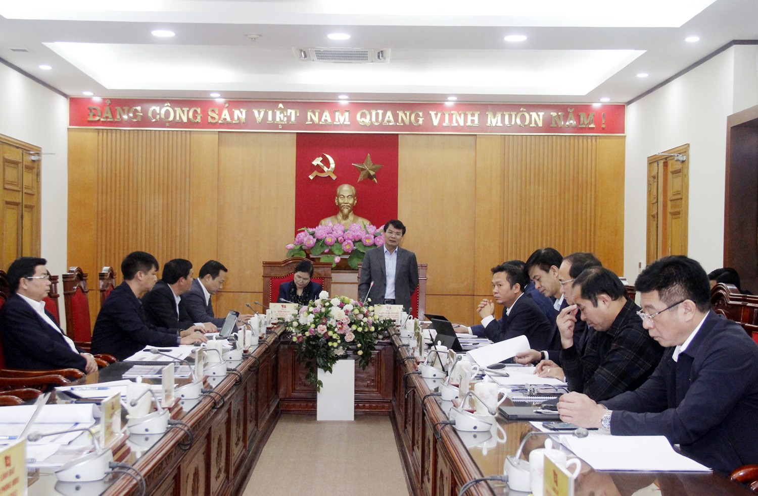 Lãnh đạo tỉnh Lào Cai và Lai Châu bàn phương án đầu tư Dự án xây dựng hầm đường bộ qua đèo Hoàng Liên ảnh 5