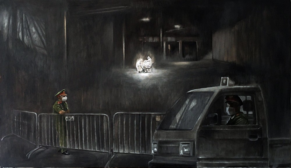 Họa sỹ người Giáy đi tìm ánh sáng nơi heo hút ảnh 3