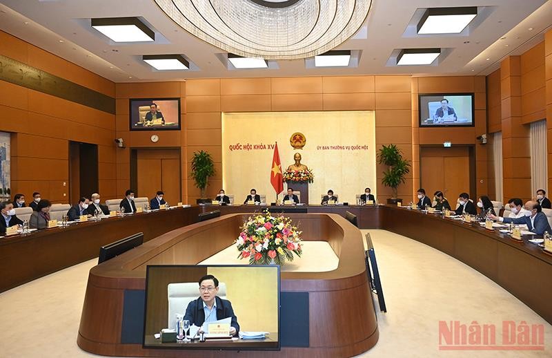 Chủ tịch Quốc hội yêu cầu chuẩn bị kỹ lưỡng, đúng quy định các nội dung trình Quốc hội tại kỳ họp bất thường ảnh 2 Chủ tịch Quốc hội yêu cầu chuẩn bị kỹ lưỡng, đúng quy định các nội dung trình Quốc hội tại kỳ họp bất thường ảnh 2