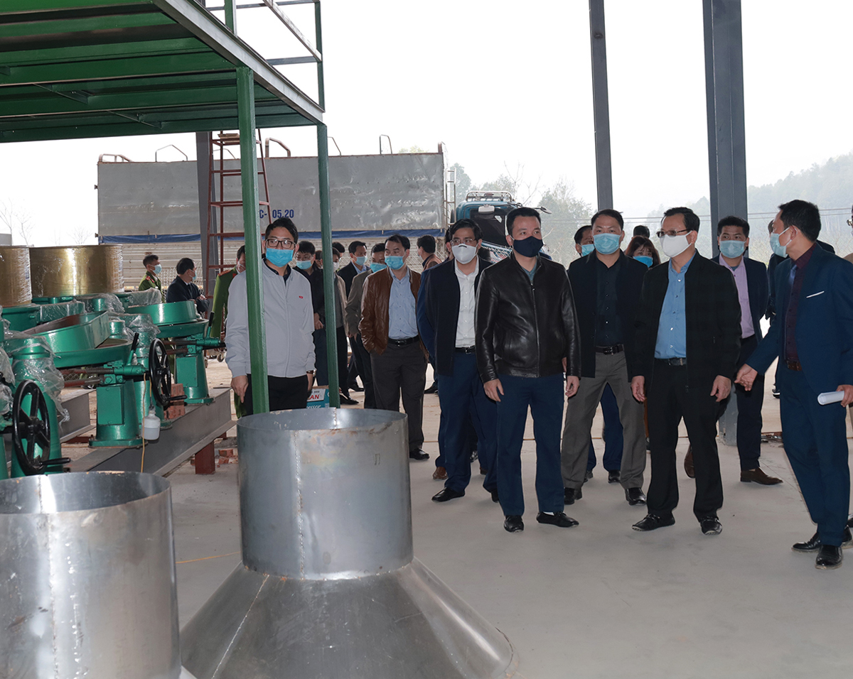 Kiểm tra thực hiện các dự án đầu tư chế biến nông – lâm sản trên địa bàn ảnh 3