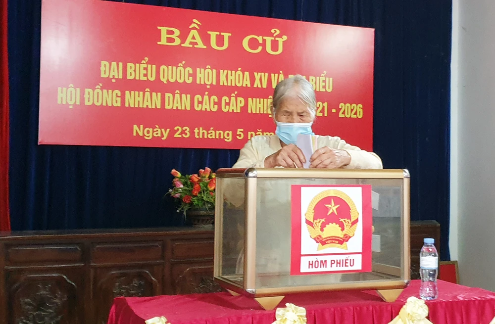 Những chuyện đáng nhớ trong cuộc bầu cử đại biểu Quốc hội khóa XV và đại biểu HĐND các cấp nhiệm kỳ 2021 – 2026 ảnh 8