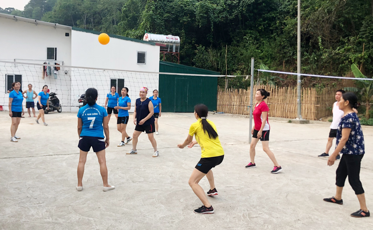 Đời sống văn hóa, tinh thần của Nhân dân thành phố Lào Cai ngày càng được nâng cao. Ảnh: tư liệu