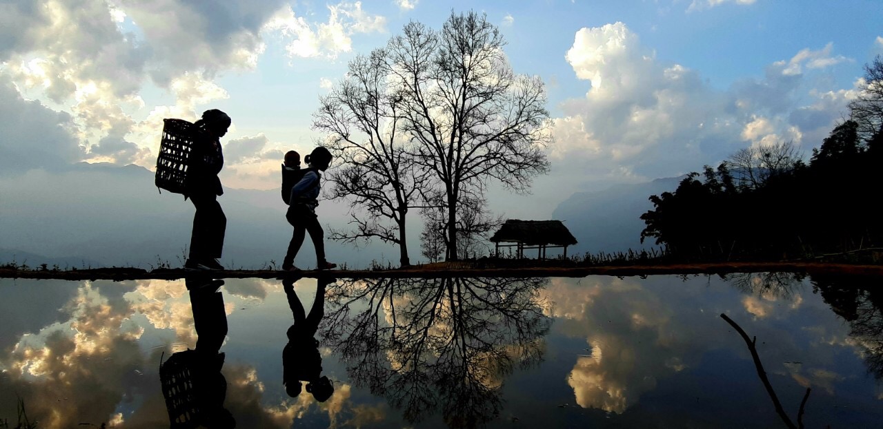 Choản Thèn có khung cảnh thiên nhiên thơ mộng.