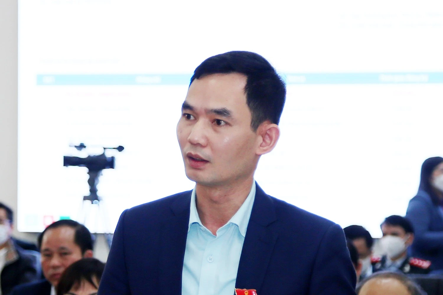 Đại biểu Hà Tất Định.