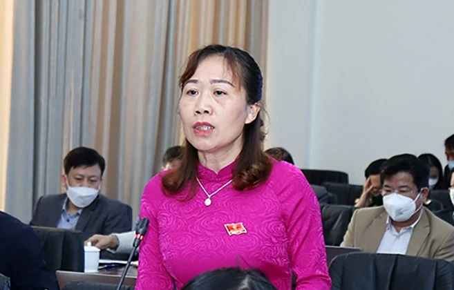 Đại biểu Thào Thị Lan.