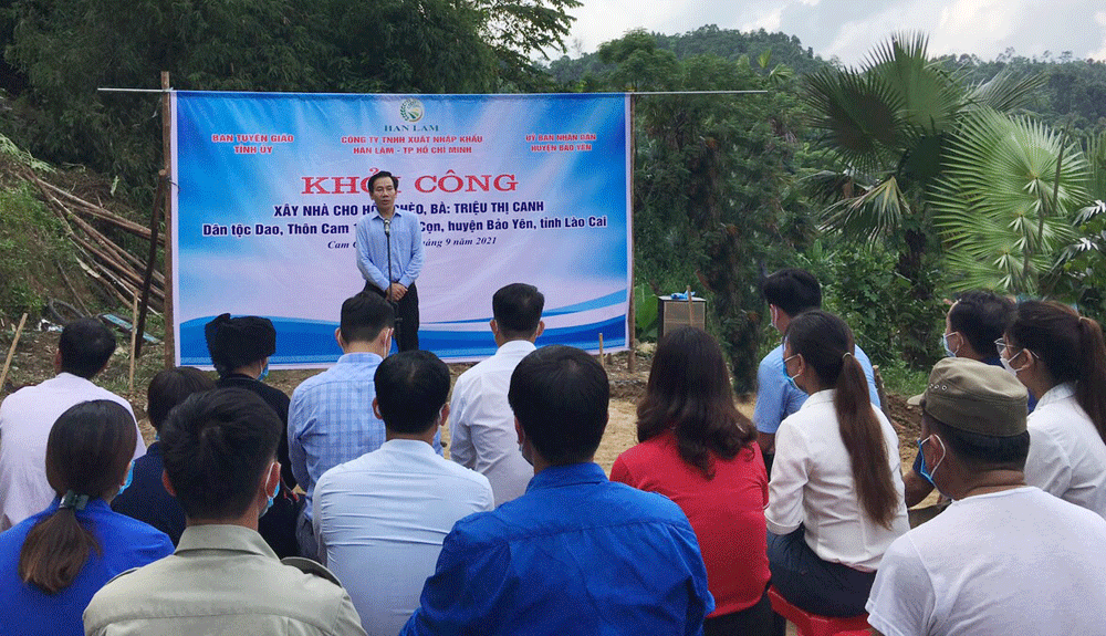 Hội Chữ thập đỏ Ban Tuyên giáo Tỉnh ủy tổ chức khởi công xây nhà cho 3 hộ nghèo ảnh 1 Hội Chữ thập đỏ Ban Tuyên giáo Tỉnh ủy tổ chức khởi công xây nhà cho 3 hộ nghèo ảnh 1