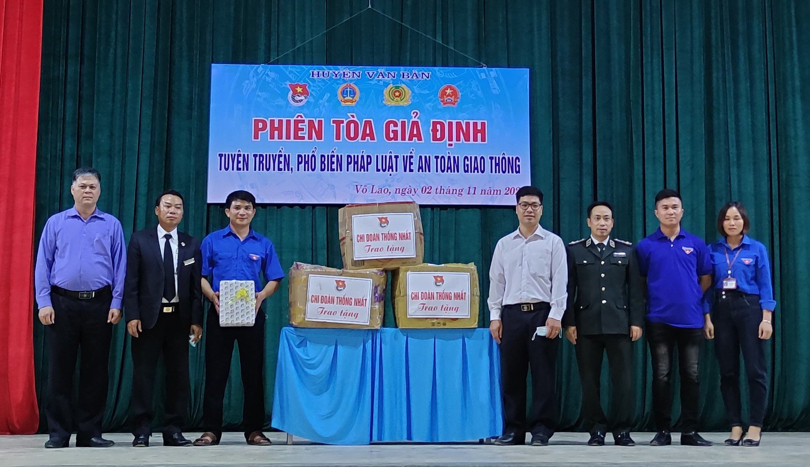 Hơn 500 học sinh tham dự phiên tòa giả định tuyên truyền về an toàn giao thông ảnh 3