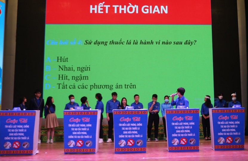 Thi tìm hiểu Luật Phòng, chống tác hại của thuốc lá ảnh 3 Thi tìm hiểu Luật Phòng, chống tác hại của thuốc lá ảnh 3