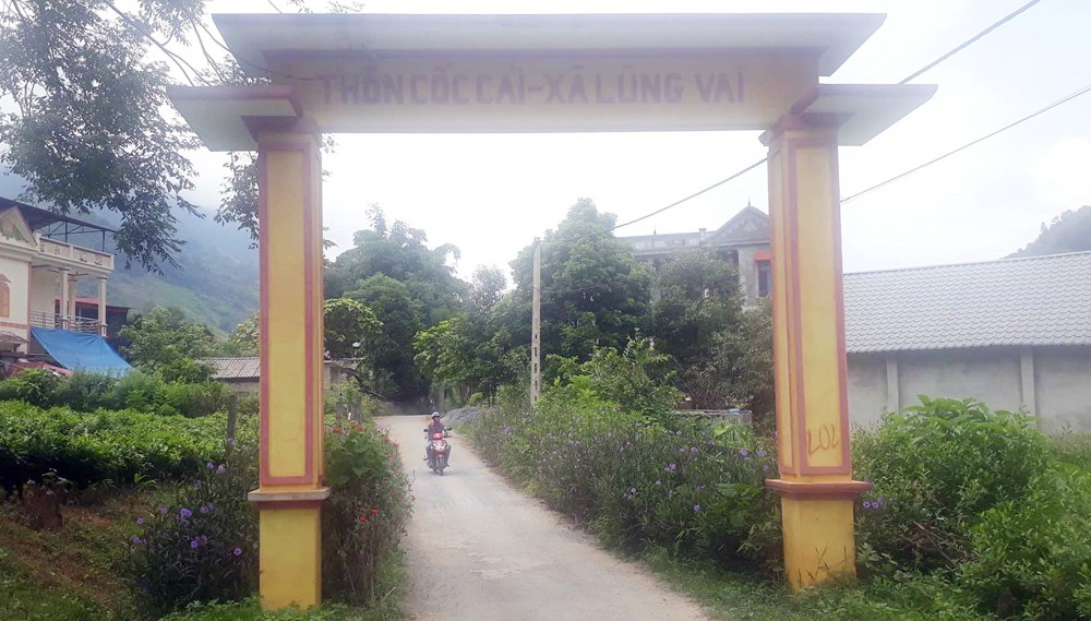 Đường nông thôn Cốc Cái.