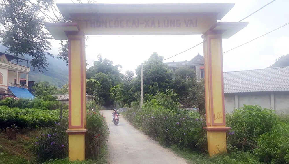 Đường nông thôn Cốc Cái.