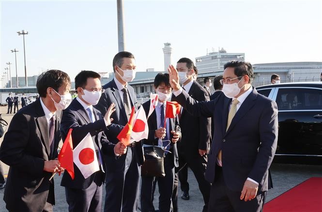 Thủ tướng kết thúc tốt đẹp chuyến thăm chính thức Nhật Bản ảnh 3 Thủ tướng kết thúc tốt đẹp chuyến thăm chính thức Nhật Bản ảnh 3
