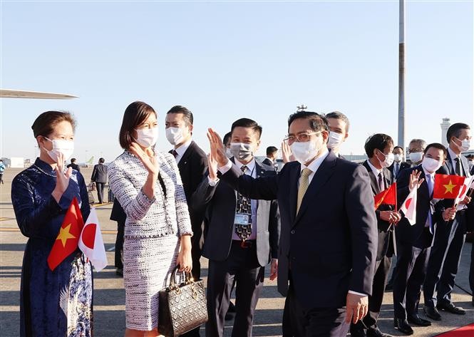 Thủ tướng kết thúc tốt đẹp chuyến thăm chính thức Nhật Bản ảnh 2 Thủ tướng kết thúc tốt đẹp chuyến thăm chính thức Nhật Bản ảnh 2