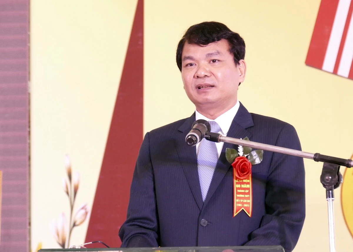 Trường THPT số 1 thành phố Lào Cai kỷ niệm 60 năm thành lập và đón nhận Huân chương Độc lập hạng Nhì ảnh 6 Trường THPT số 1 thành phố Lào Cai kỷ niệm 60 năm thành lập và đón nhận Huân chương Độc lập hạng Nhì ảnh 6