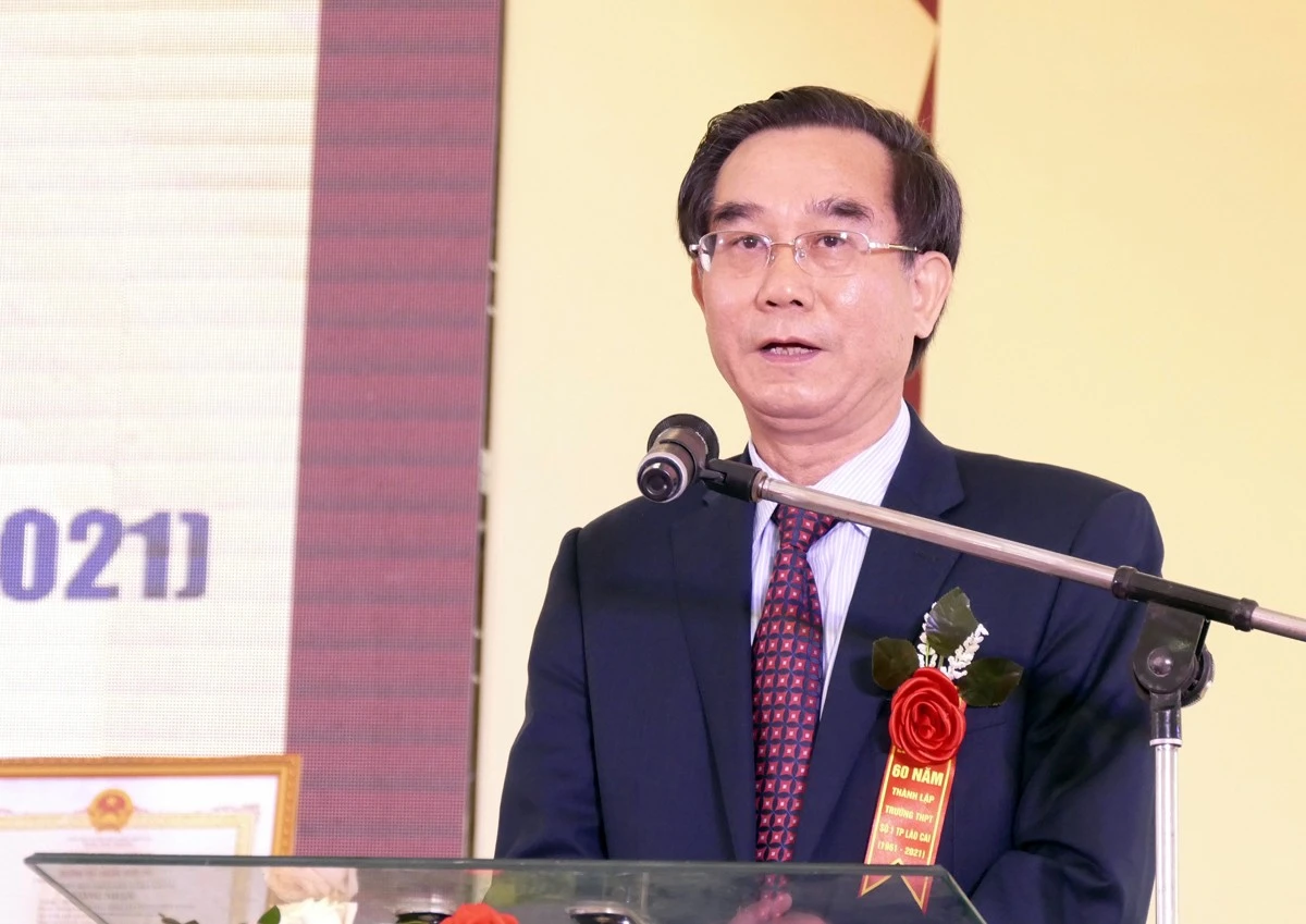 Trường THPT số 1 thành phố Lào Cai kỷ niệm 60 năm thành lập và đón nhận Huân chương Độc lập hạng Nhì ảnh 2 Trường THPT số 1 thành phố Lào Cai kỷ niệm 60 năm thành lập và đón nhận Huân chương Độc lập hạng Nhì ảnh 2