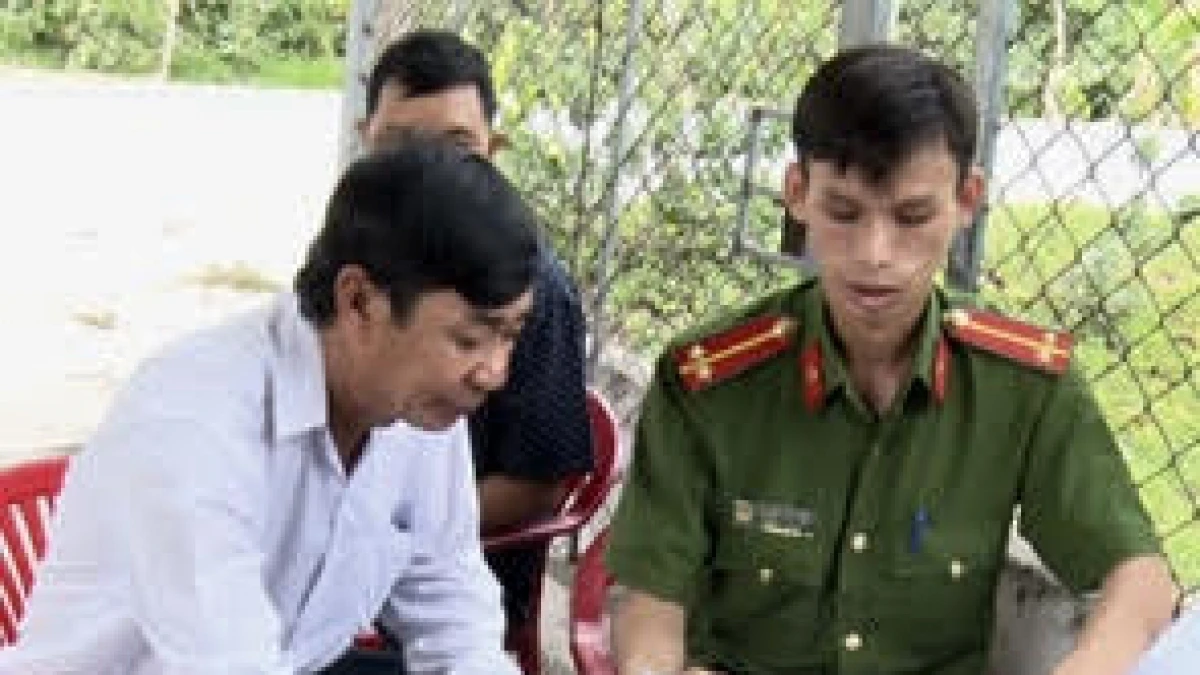 Dựng hiện trường giả bị cướp 150 triệu đồng để lừa dối vợ con ảnh 1