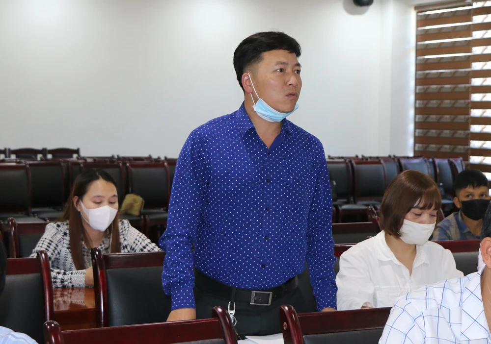 Đối tượng hưởng lợi nêu lên những vướng mắc.