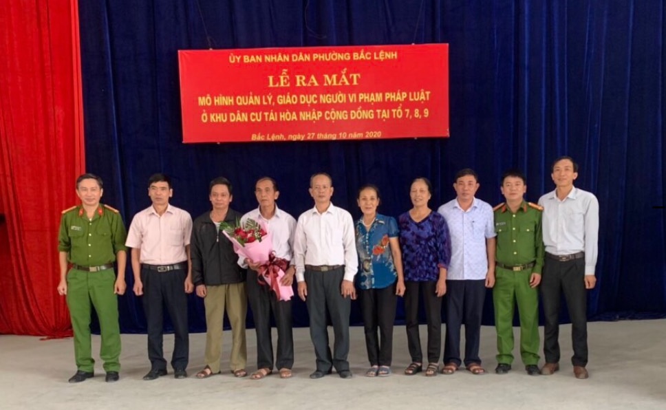 Ra mắt mô hình Quản lý, giáo dục, giúp đỡ người vi phạm pháp luật tái hòa nhập cộng đồng.