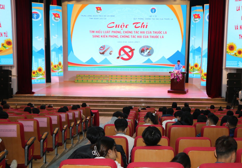 Thi tìm hiểu Luật Phòng, chống tác hại của thuốc lá ảnh 1 Thi tìm hiểu Luật Phòng, chống tác hại của thuốc lá ảnh 1