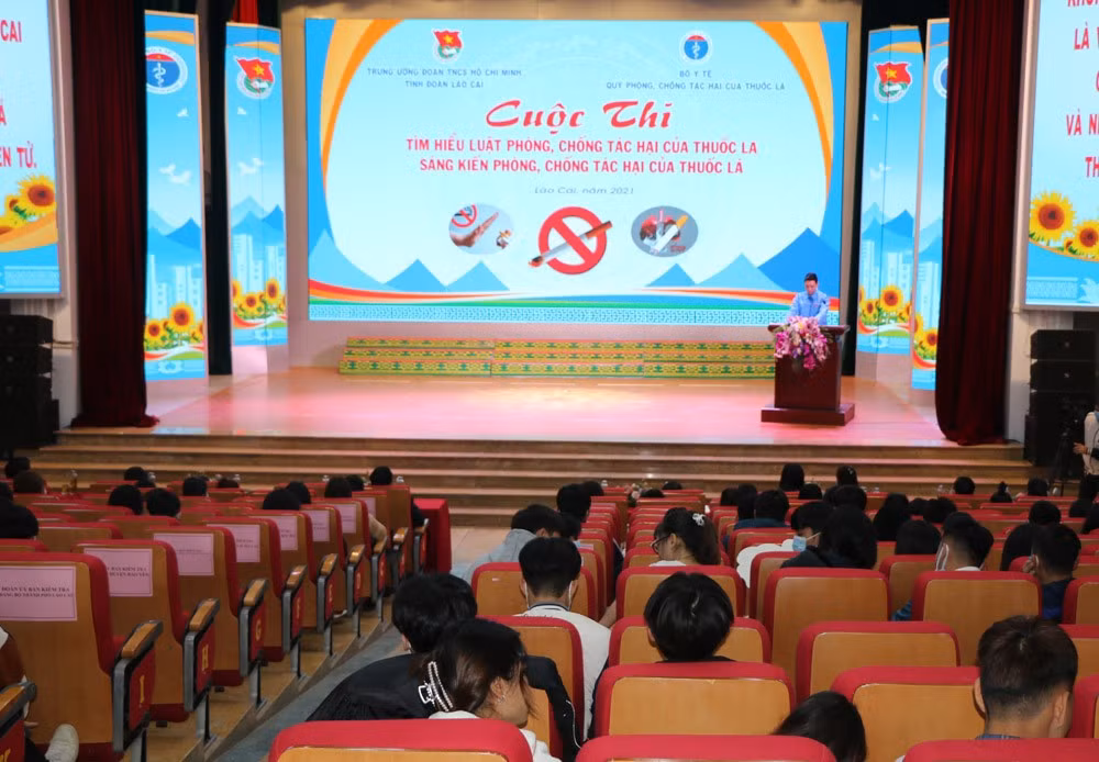 Thi tìm hiểu Luật Phòng, chống tác hại của thuốc lá ảnh 1 Thi tìm hiểu Luật Phòng, chống tác hại của thuốc lá ảnh 1