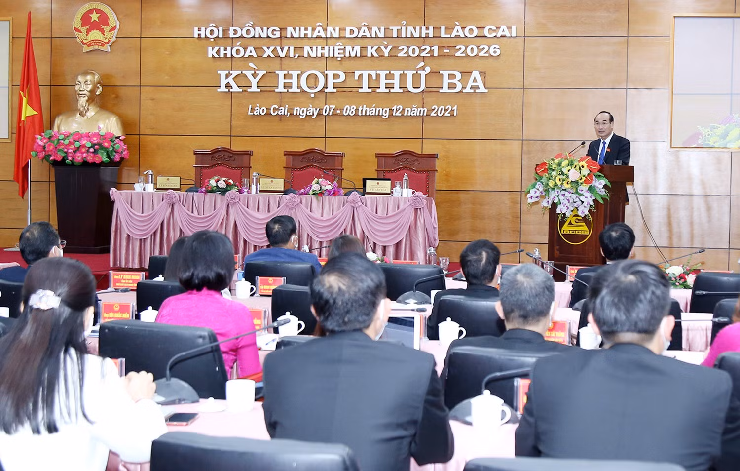 Quang cảnh phiên bế mạc kỳ họp