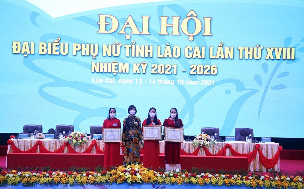 Đại hội Đại biểu Phụ nữ tỉnh Lào Cai lần thứ XVIII thành công tốt đẹp ảnh 6