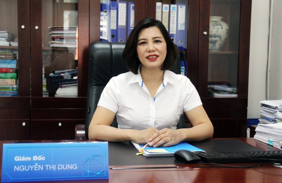 Chị Nguyễn Thị Dung, Giám đốc Công ty Bảo Việt Lào Cai.