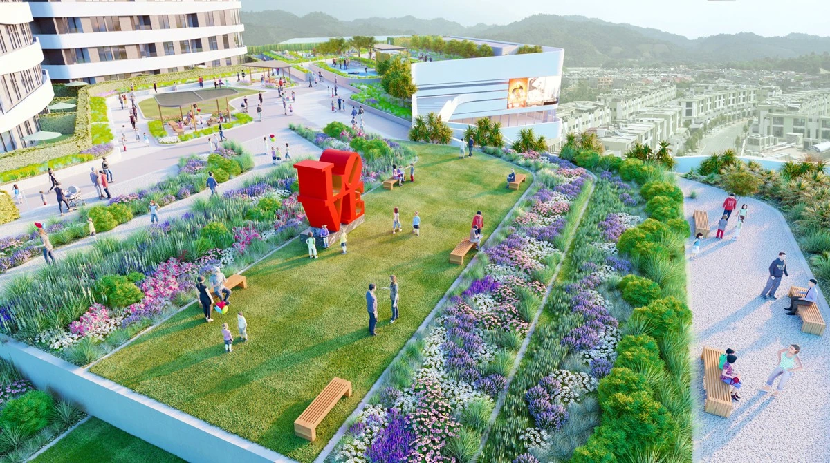 TSky Park - công viên giữa tầng mây.