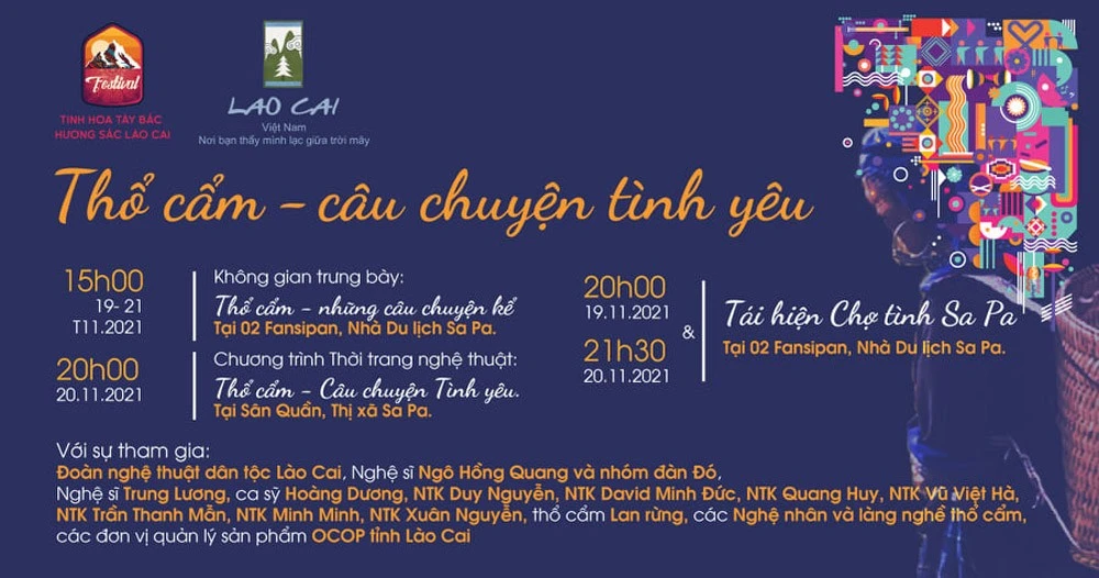 Lào Cai lùi thời gian tổ chức Chương trình Tái hiện không gian "Chợ tình Sa Pa" đến 19-21/11 ảnh 1