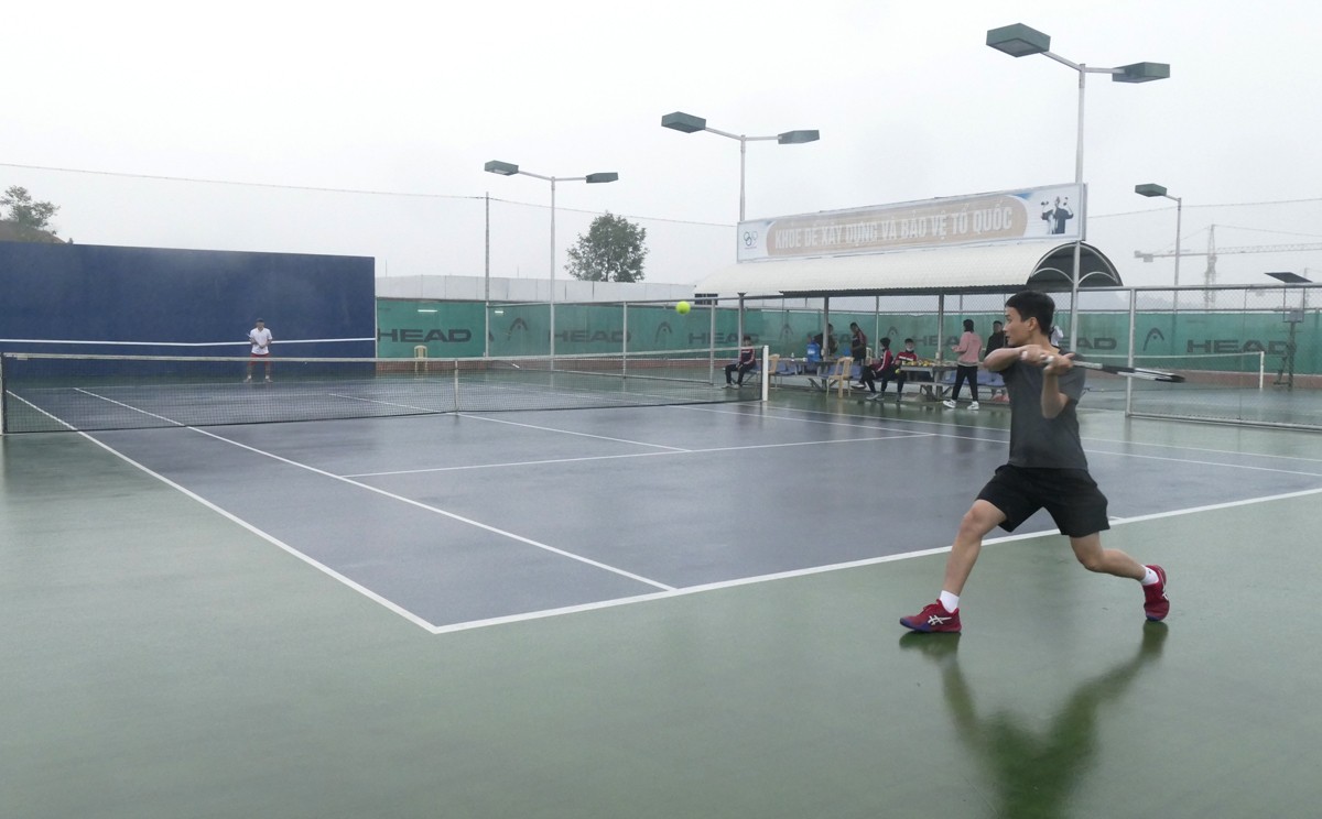 Kết thúc Giải Vô địch quần vợt tỉnh Lào Cai mở rộng tranh “Cup Hoàng Sơn” năm 2021 ảnh 1