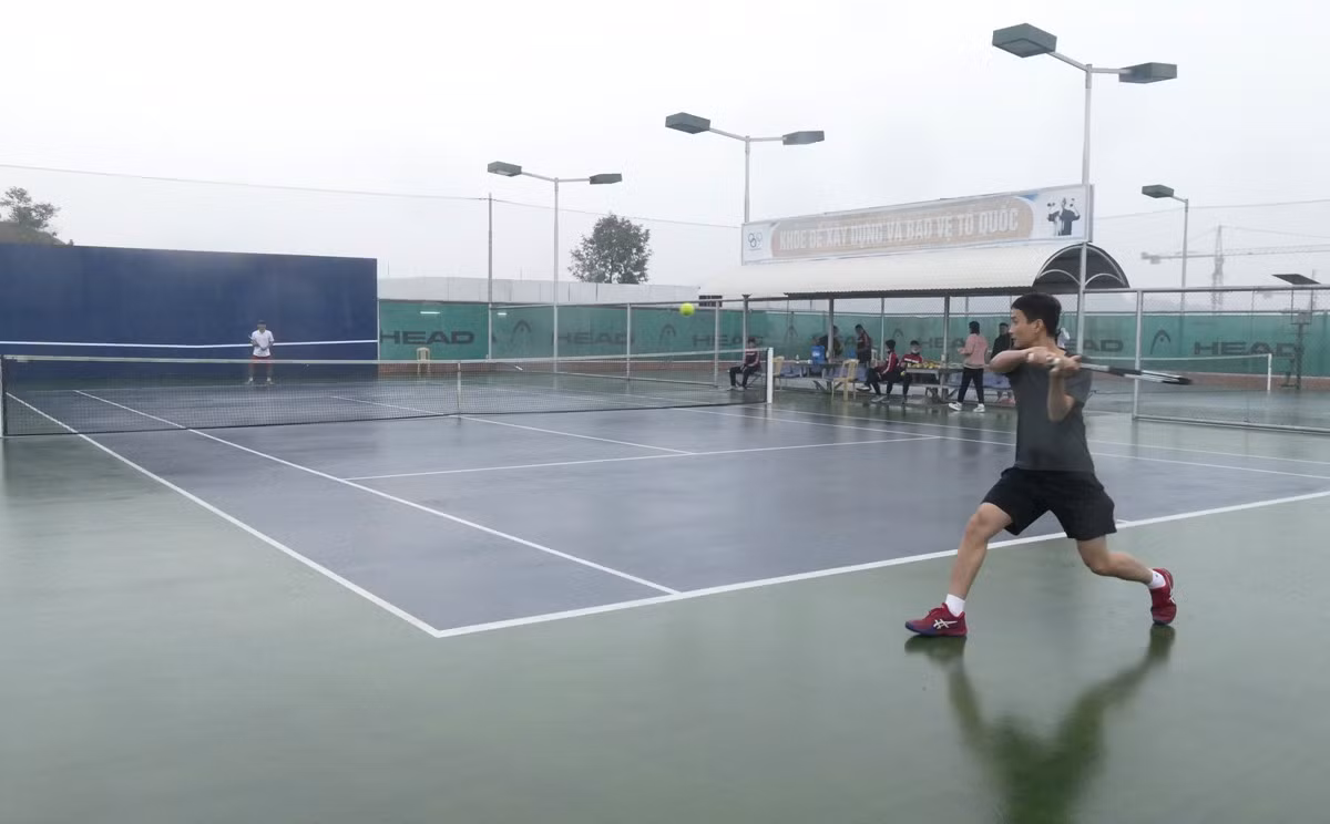 Kết thúc Giải Vô địch quần vợt tỉnh Lào Cai mở rộng tranh “Cup Hoàng Sơn” năm 2021 ảnh 1 Kết thúc Giải Vô địch quần vợt tỉnh Lào Cai mở rộng tranh “Cup Hoàng Sơn” năm 2021 ảnh 1