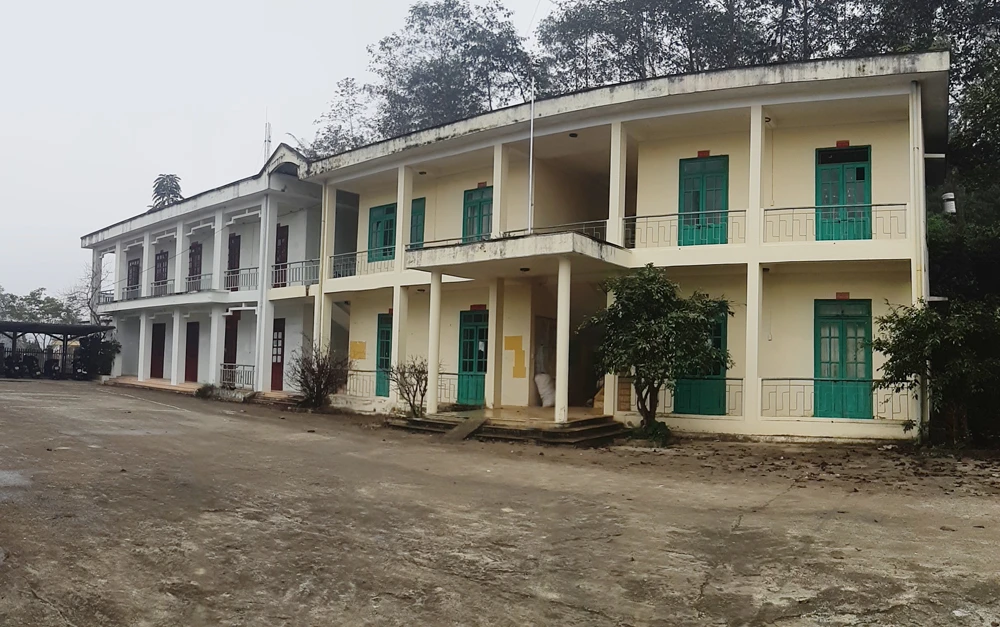 Trụ sở UBND xã Lử Thẩn (cũ) đã được chuyển đổi mục đích sử dụng.