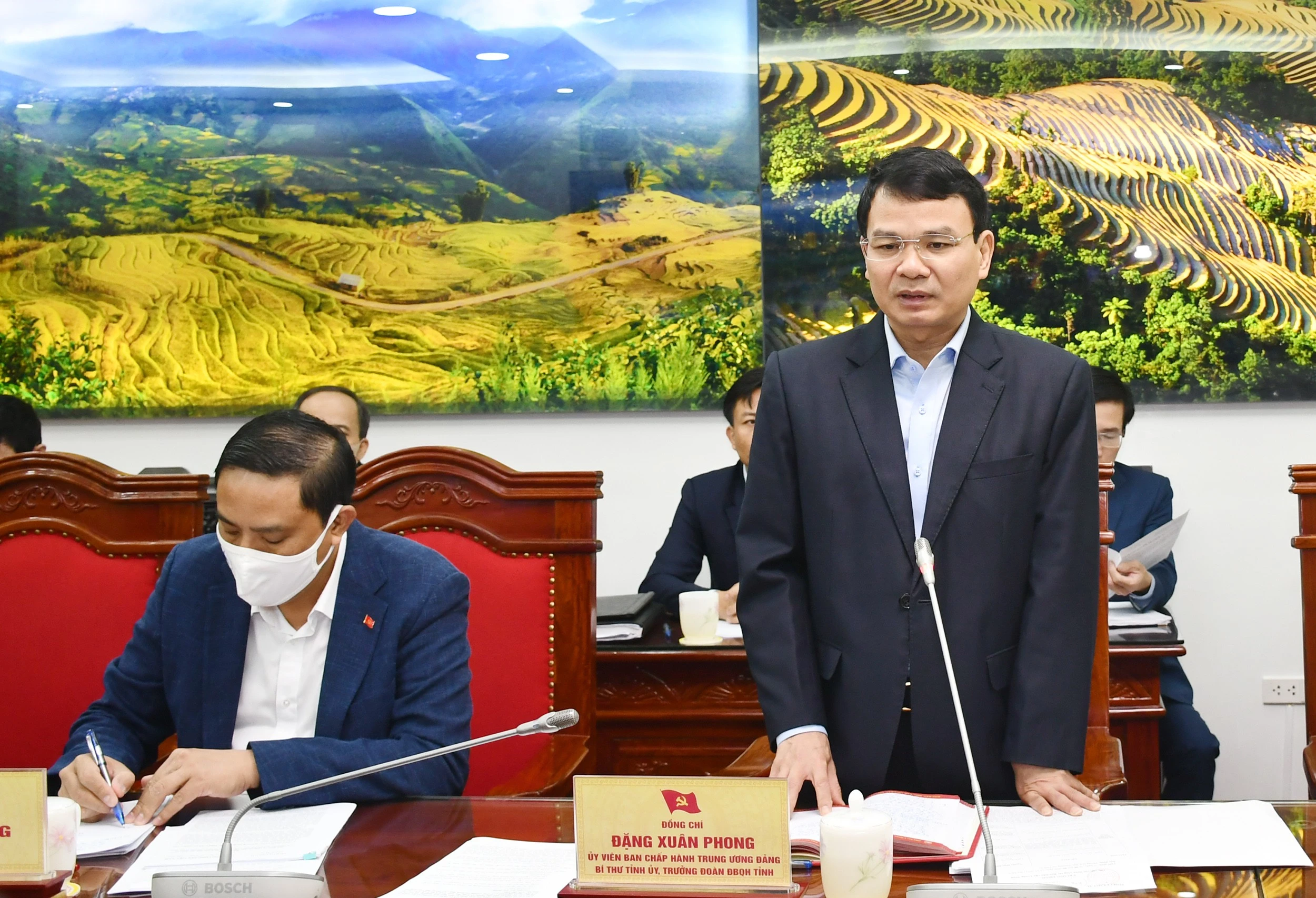 Thường trực Tỉnh ủy làm việc với Đoàn công tác Ban Dân vận Trung ương ảnh 5