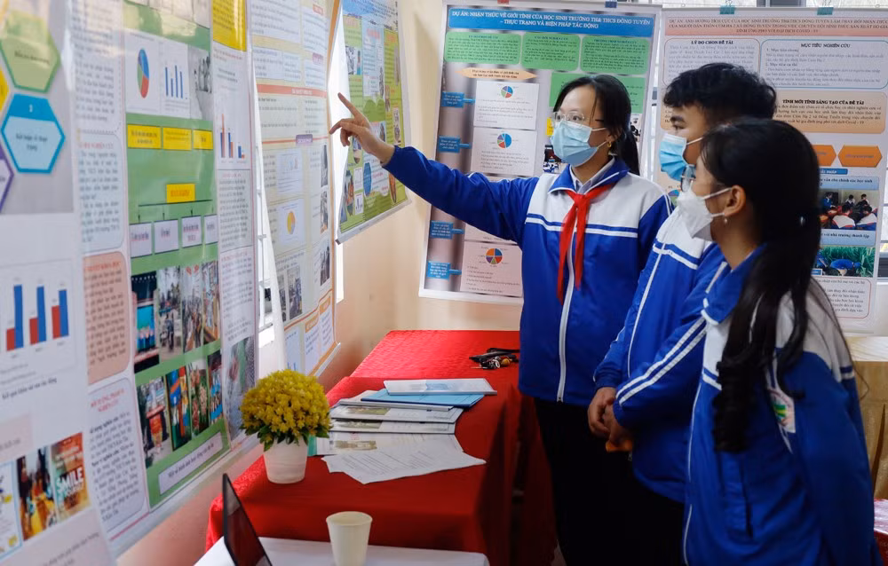 Thành phố Lào Cai: 57 dự án tham gia Cuộc thi Khoa học kỹ thuật năm học 2021 - 2022 ảnh 1