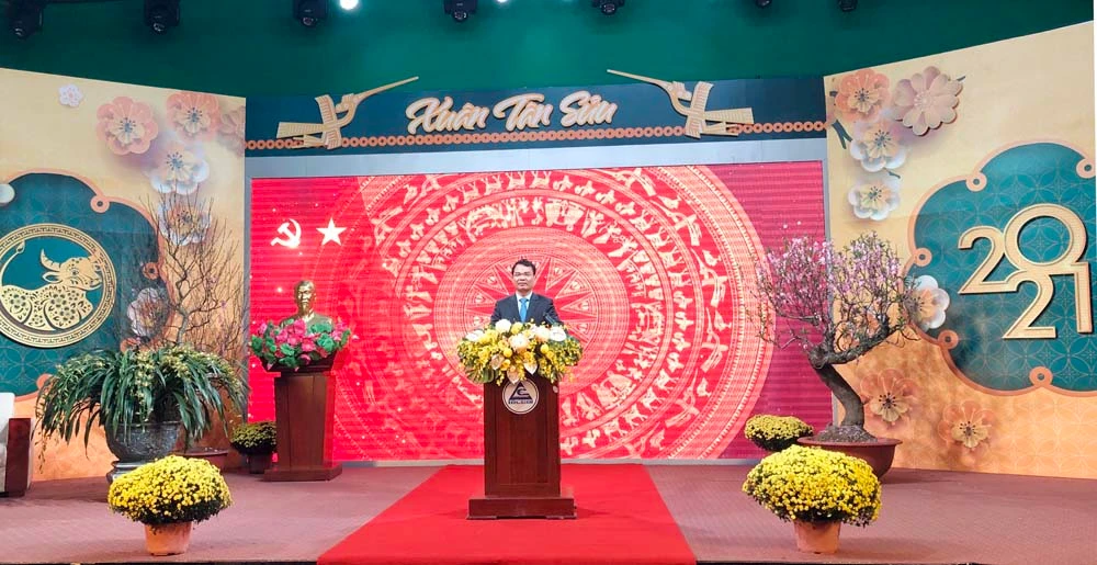 Đồng chí Đặng Xuân Phong, Ủy viên Ban Chấp hành Trung ương Đảng, Bí thư Tỉnh ủy, Chủ tịch HĐND tỉnh.