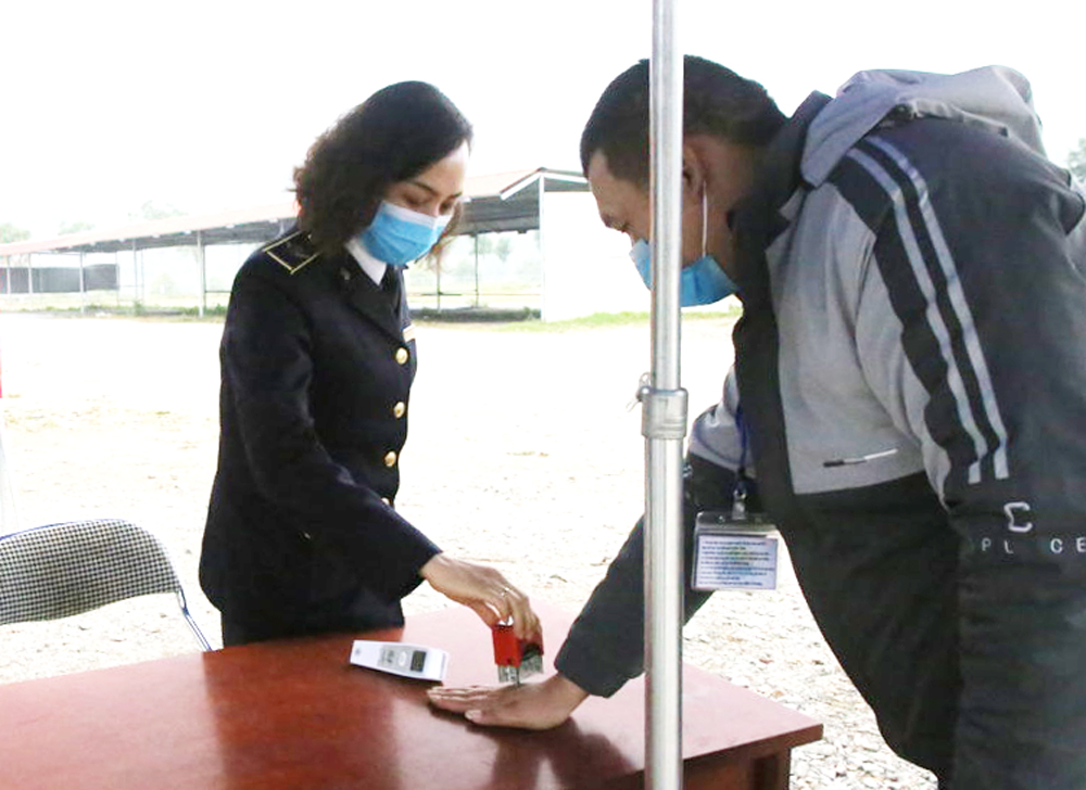 Cửa khẩu Kim Thành nâng cấp độ phòng, chống dịch Covid-19 ảnh 1