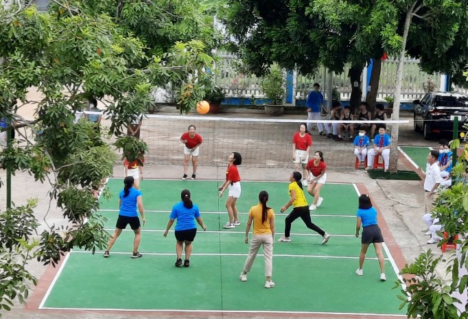 Trường THCS Lý Tự Trọng khánh thành “Khu thể chất liên hợp” ảnh 1