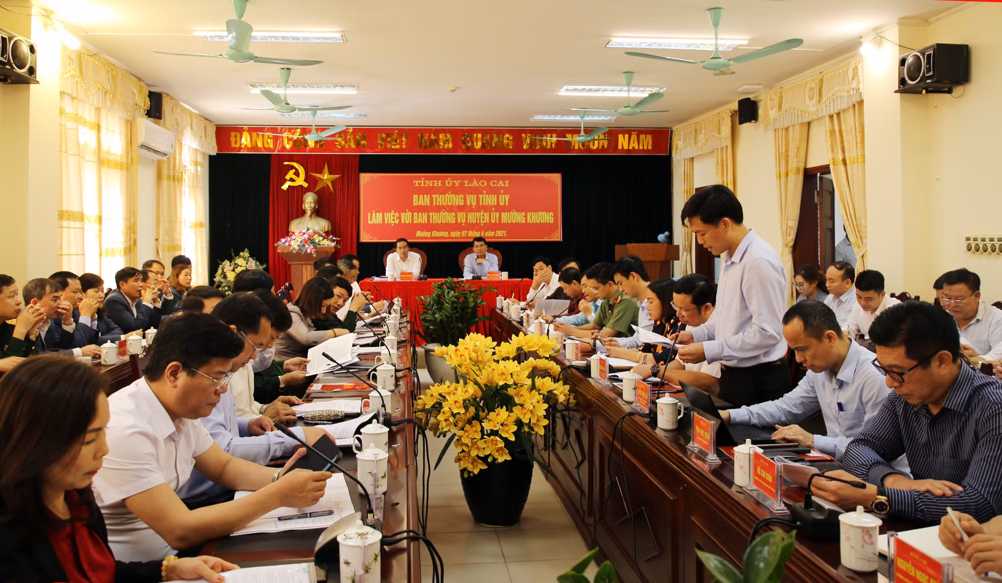 Mường Khương sẽ có nhiều đột phá trong thời gian tới ảnh 1 Mường Khương sẽ có nhiều đột phá trong thời gian tới ảnh 1