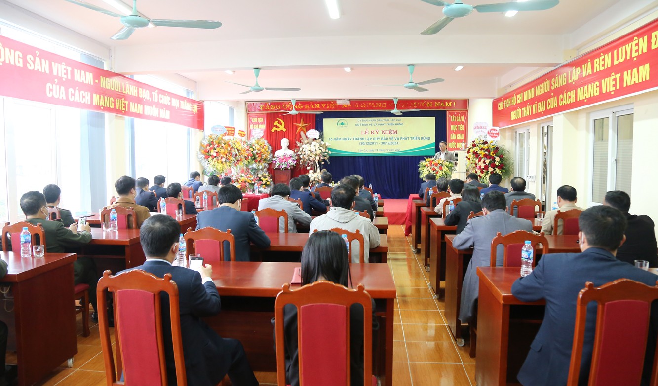 Quỹ Bảo vệ và Phát triển rừng tỉnh kỷ niệm 10 năm thành lập ảnh 1 Quỹ Bảo vệ và Phát triển rừng tỉnh kỷ niệm 10 năm thành lập ảnh 1