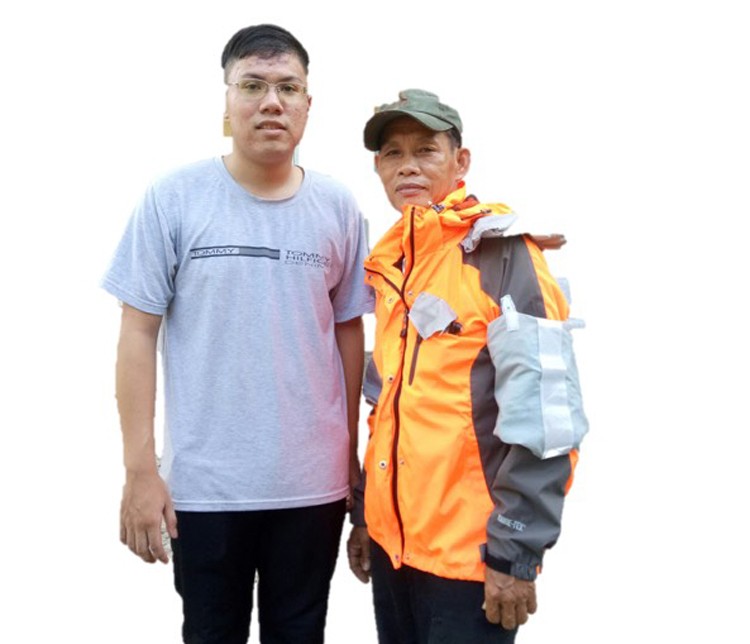 Sinh viên chế tạo áo khoác tự nổi khi xuống nước ảnh 2 Sinh viên chế tạo áo khoác tự nổi khi xuống nước ảnh 2