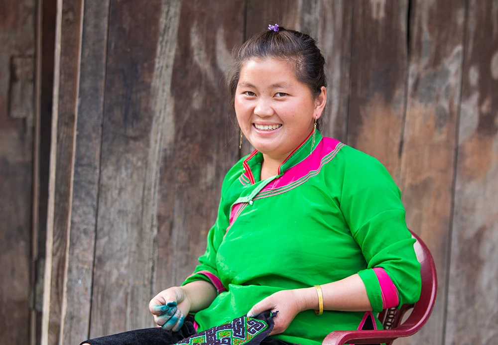 Vẻ đẹp phụ nữ vùng cao Lào Cai ảnh 7
