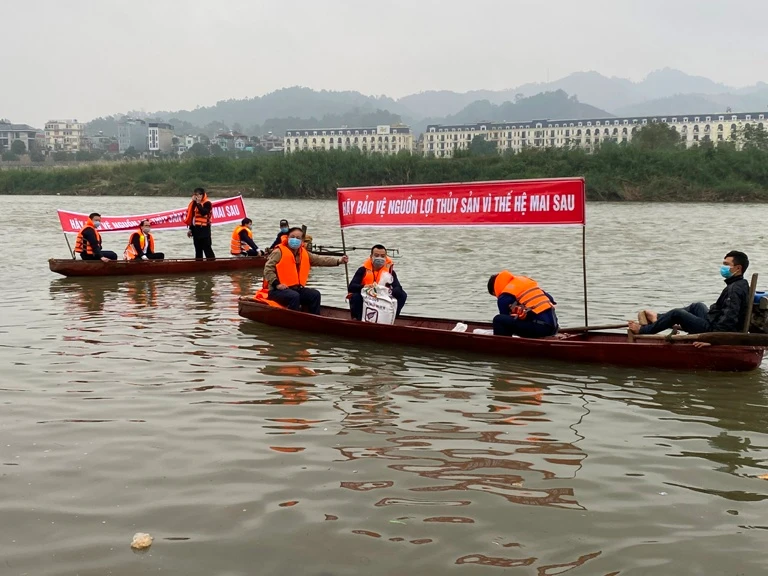 Thành phố Lào Cai tổ chức Ngày hội thả cá phóng sinh ảnh 2