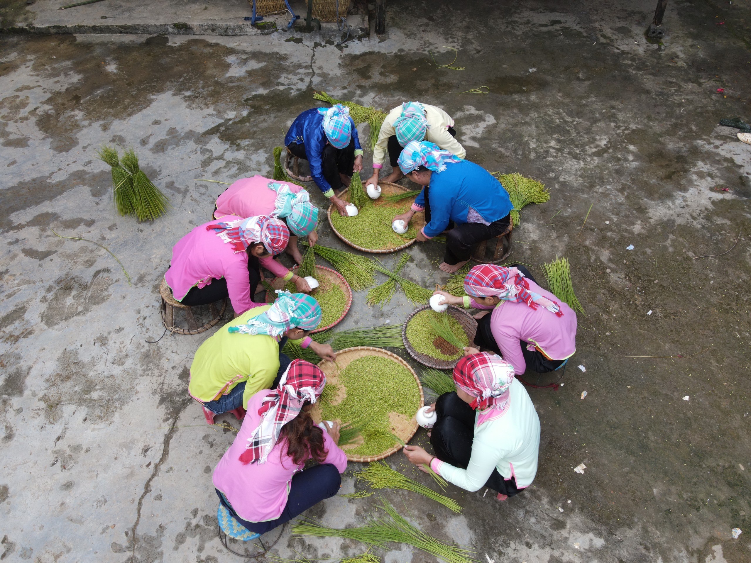 Độc đáo nghi lễ Then cốm của người Giáy xã Quang Kim ảnh 2