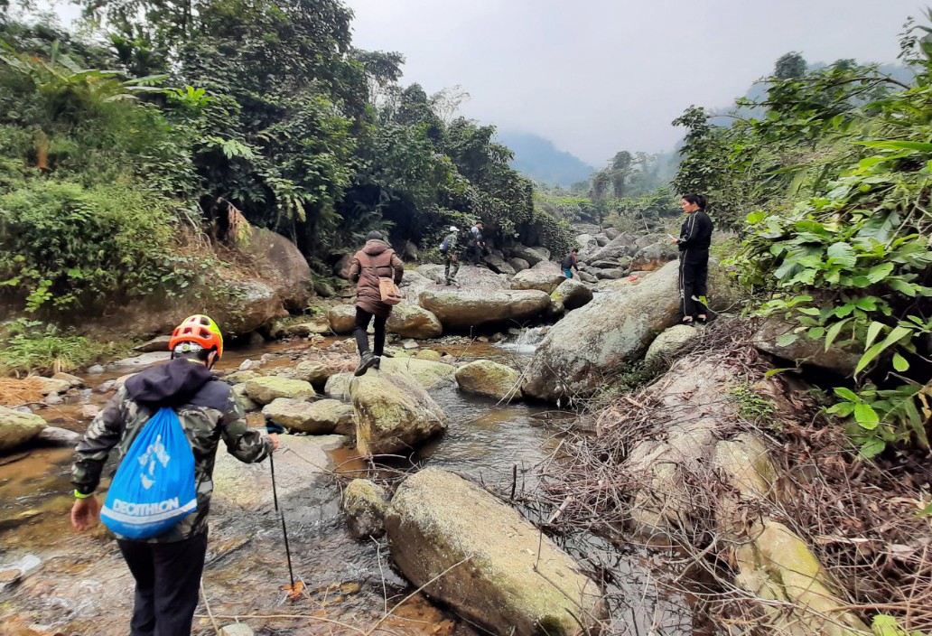 Ban Tổ chức giải khảo sát cung đường thi đấu. Ban Tổ chức giải khảo sát cung đường thi đấu.