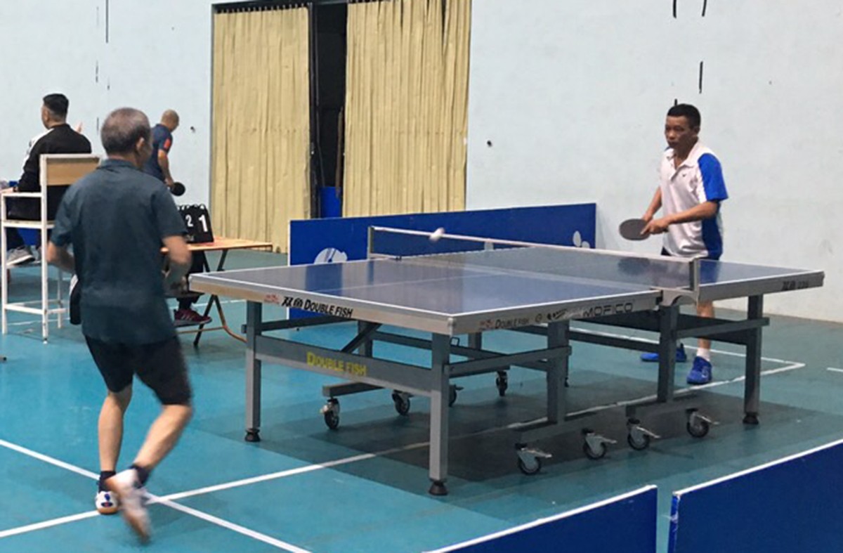 250 vận động viên tham gia Giải cầu lông - bóng bàn trung, cao tuổi tỉnh Lào Cai năm 2021 ảnh 3