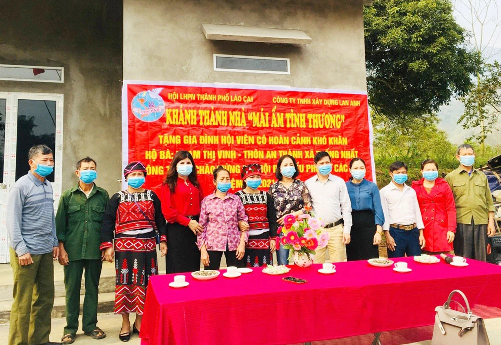 Nhiều công trình, phần việc ý nghĩa chào mừng đại hội phụ nữ các cấp.