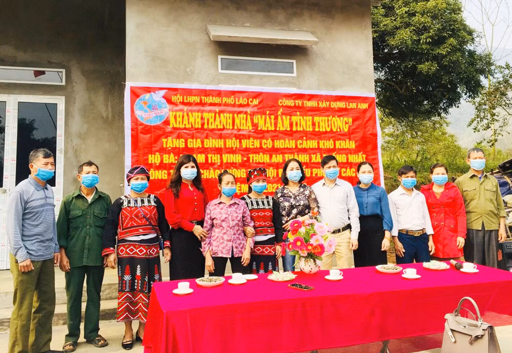 Nhiều công trình, phần việc ý nghĩa chào mừng đại hội phụ nữ các cấp.