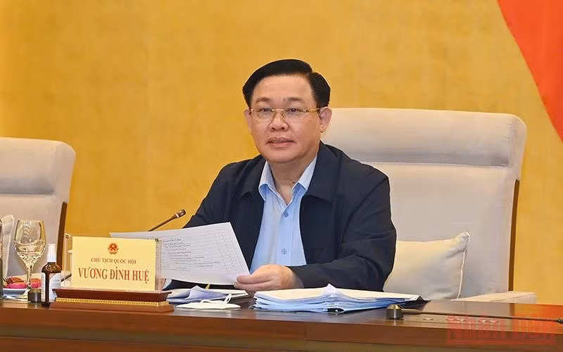 Chủ tịch Quốc hội yêu cầu chuẩn bị kỹ lưỡng, đúng quy định các nội dung trình Quốc hội tại kỳ họp bất thường ảnh 1