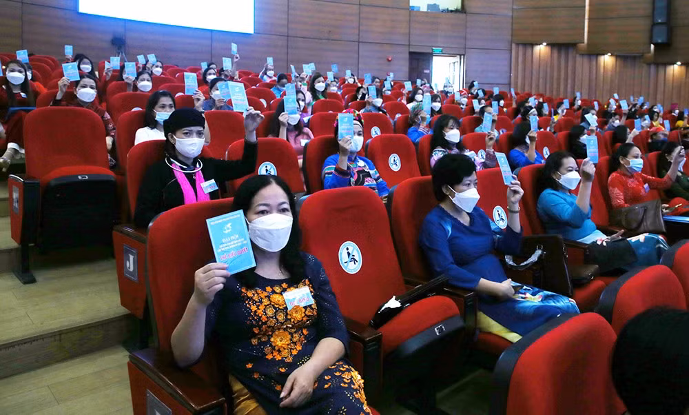 Đại hội Đại biểu Phụ nữ tỉnh Lào Cai lần thứ XVIII thành công tốt đẹp ảnh 3